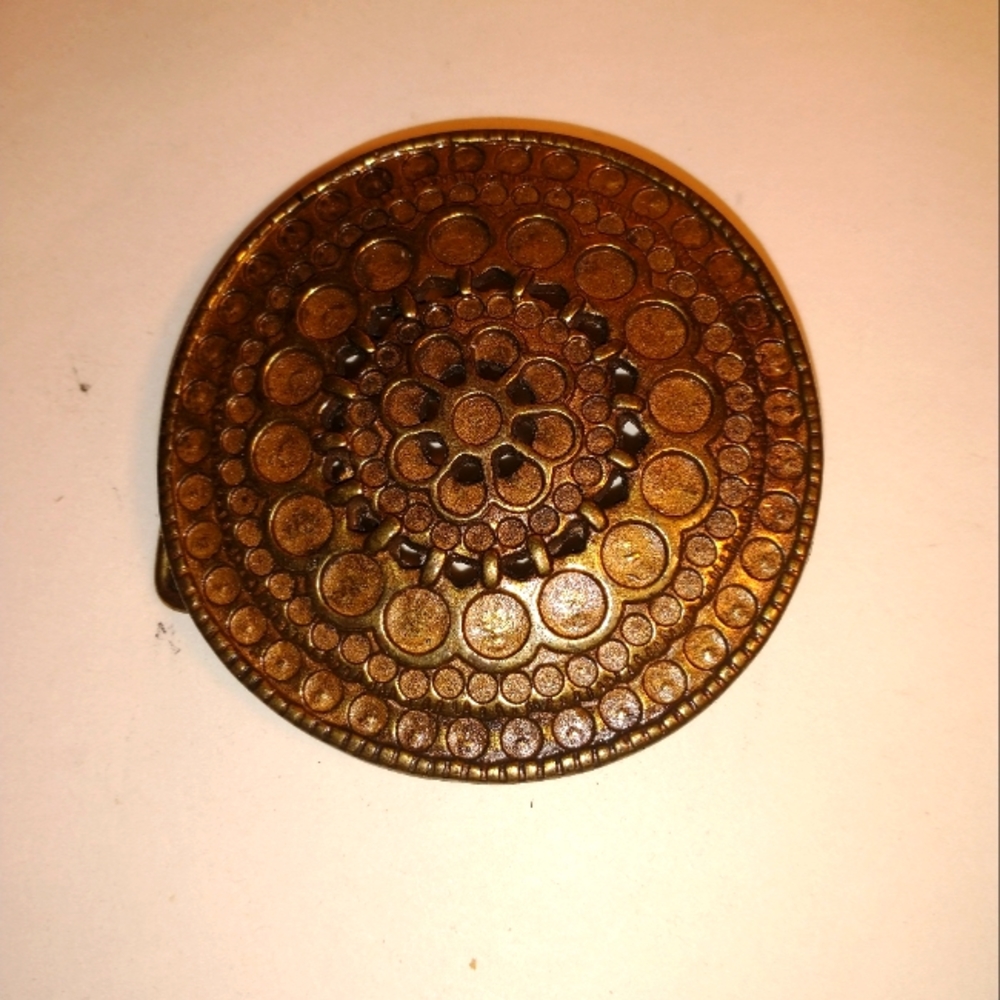 Antique Brass Buckle - Picture 1 of 3